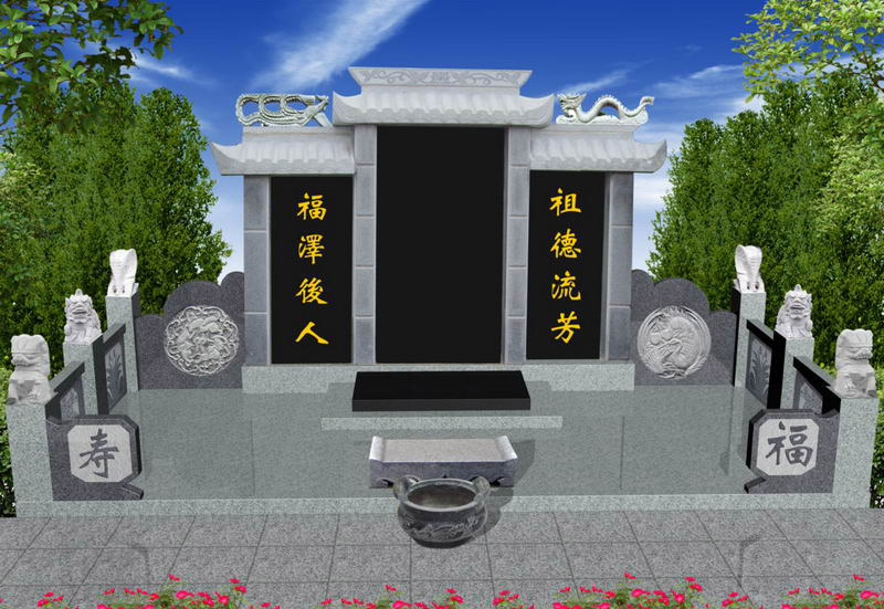 柳州中式墓碑