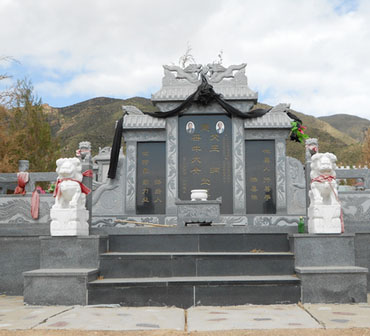 南充中式墓碑