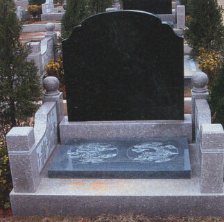 遂宁中式墓碑